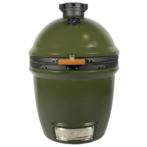 Kama Gear V2 Ceramic Kamado BBQ in Olive Green