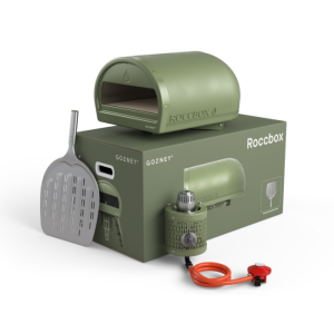 Gozney Roccbox Gas Pizza Oven in Monochrome Olive Green
